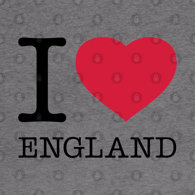 I LOVE ENGLAND by eyesblau